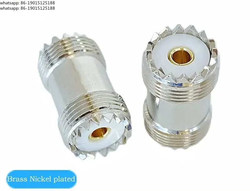 Универсальный коаксиальный адаптер UHF (штекер-гнездо) PL259 на SO239, угловой, 3-контактный, медный
Универсальный коаксиальный адаптер UHF (штекер-гнездо) PL259 на SO239, угловой, 3-контактный, медный