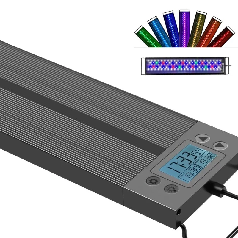 Aquarium LED Marine Light Intelligent Touch Control Fish Tank Aquaculture Decoration Light With Bracket
Aquarium LED Marine Light Intelligent Touch Control Fish Tank Aquaculture Decoration Light With Bracket