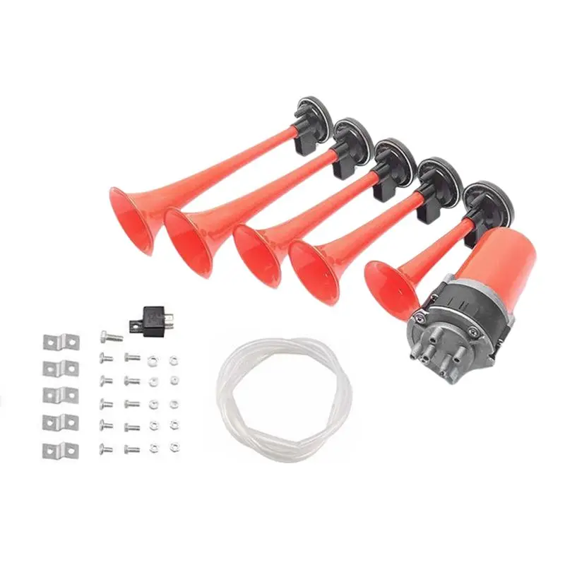 A21F-12V 125Db Car Musical Air Horns Universal Trumpet Super Louder Air Horns For Car Truck Boat
A21F-12V 125Db Car Musical Air Horns Universal Trumpet Super Louder Air Horns For Car Truck Boat