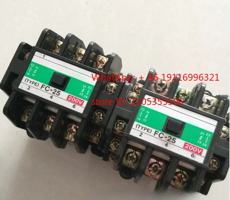 1PCS Contactor FC-18 FC-20 FC-25 FC-35 High Quality
1PCS Contactor FC-18 FC-20 FC-25 FC-35 High Quality