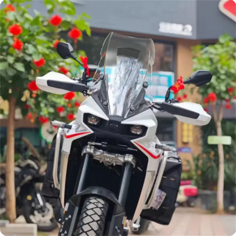 For KOVE 800X 800 X motorcycle rally windshield modification front 800x windshield with raised chest guard and rain shield
For KOVE 800X 800 X motorcycle rally windshield modification front 800x windshield with raised chest guard and rain shield