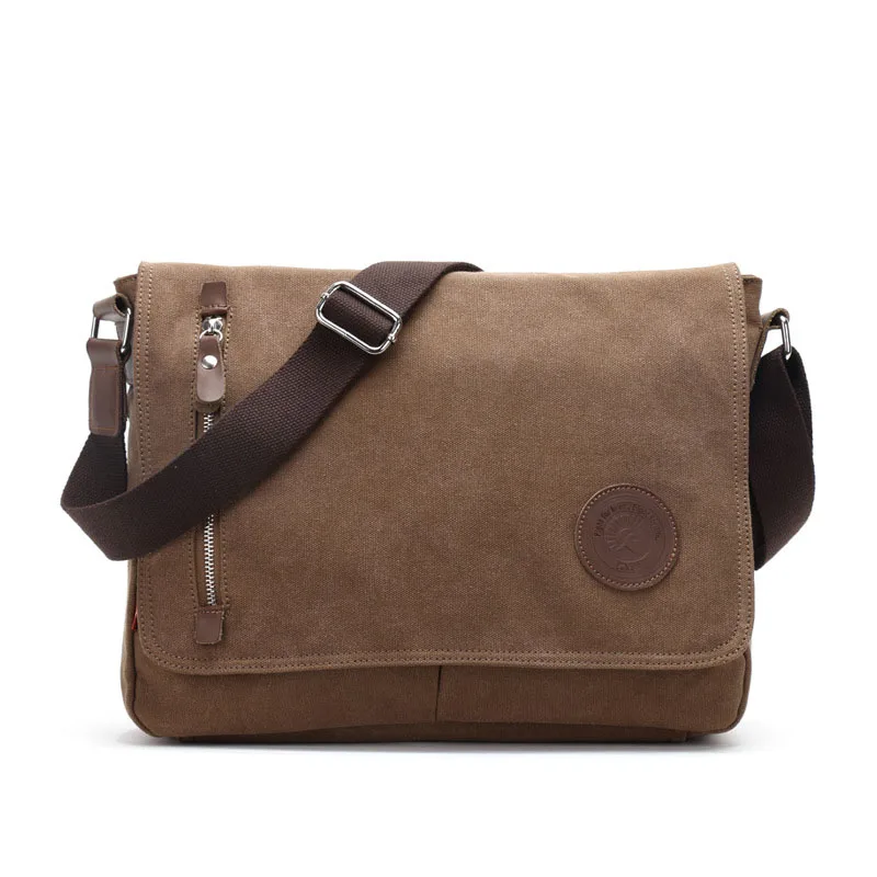 Unisex Messenger Bag Casual Canvas Bag Shoulder Sling Bag Satchel Messenger Bag for Men Work Office 13 inch Laptop Bag
Unisex Messenger Bag Casual Canvas Bag Shoulder Sling Bag Satchel Messenger Bag for Men Work Office 13 inch Laptop Bag