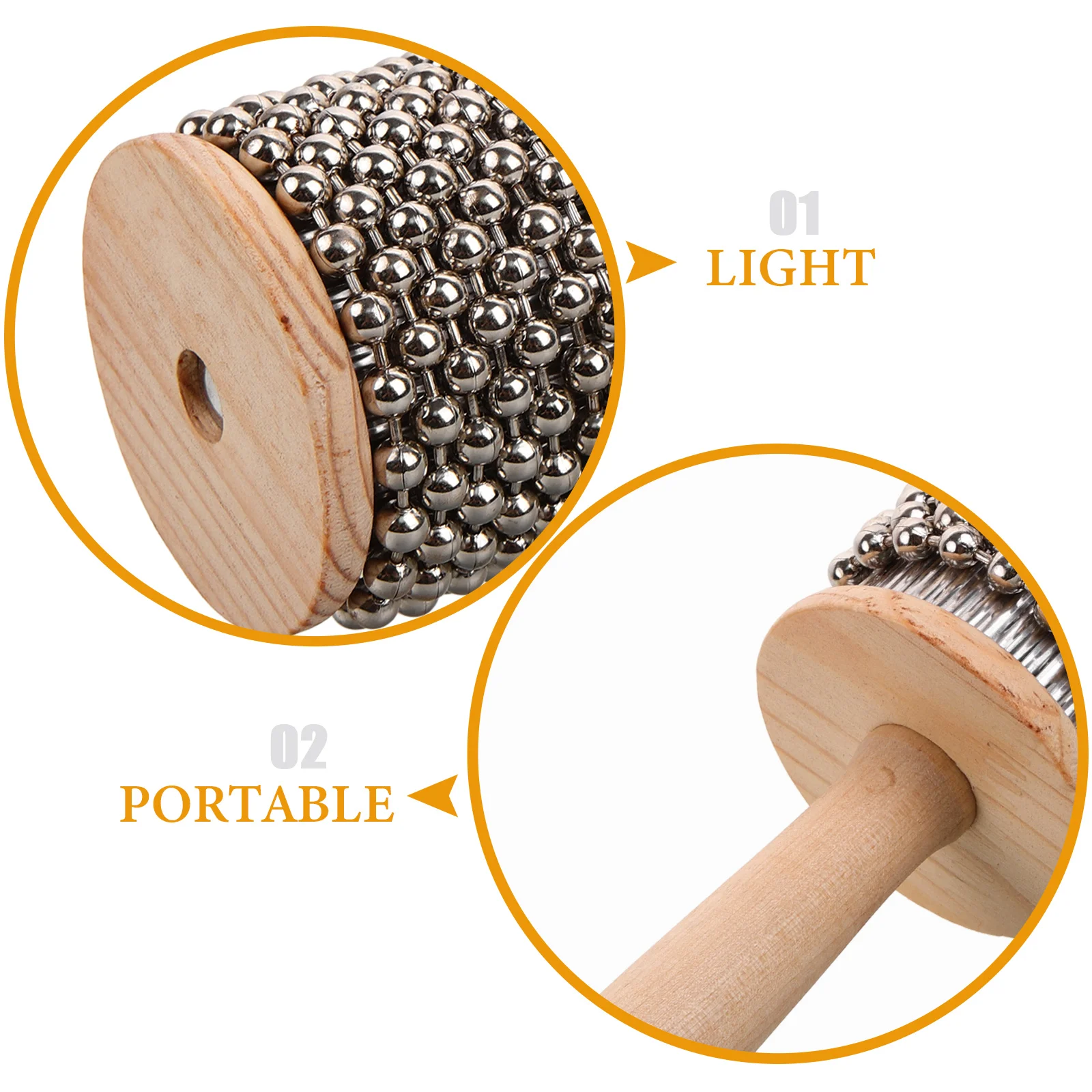 Stainless Steel Cabasa Percussion Instrument Kids Musical Plaything Durable Portable Metal Hand Instrument Creative for Toddlers
Stainless Steel Cabasa Percussion Instrument Kids Musical Plaything Durable Portable Metal Hand Instrument Creative for Toddlers