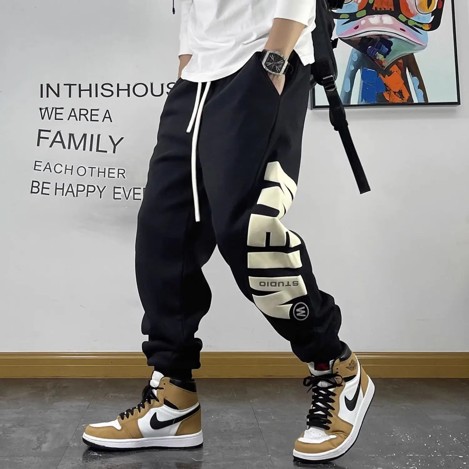 Мужские спортивные брюки-джоггеры Harlan больших размеров (до 300 фунтов), в американском стиле, для повседневной носки, весна-лето, дышащие, эластичные...
Мужские спортивные брюки-джоггеры Harlan больших размеров (до 300 фунтов), в американском стиле, для повседневной носки, весна-лето, дышащие, эластичные...