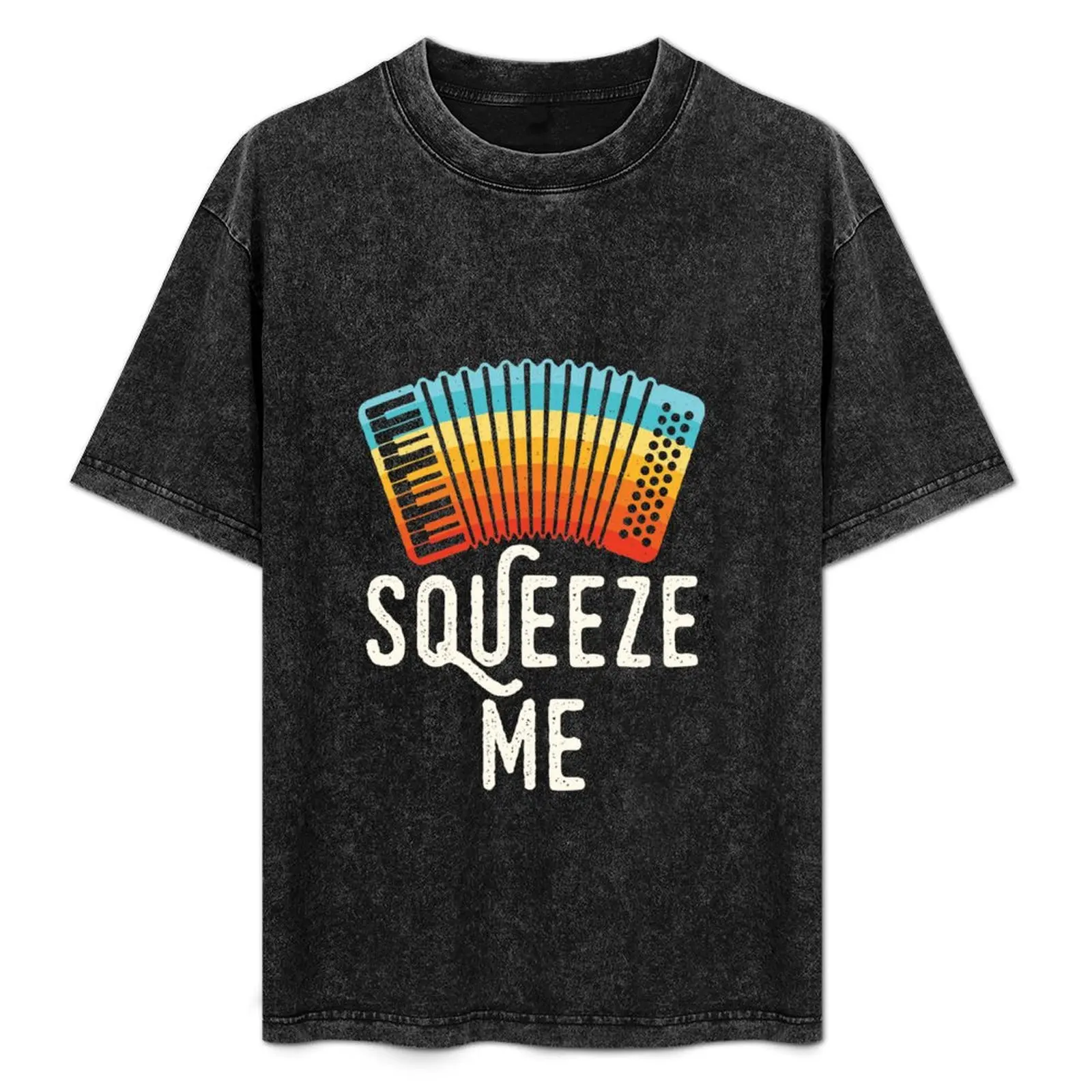 Squeeze Me Retro Accordion Player Accordionist T-Shirt Basic Solid Color Short Sleeve Cotton Top
Squeeze Me Retro Accordion Player Accordionist T-Shirt Basic Solid Color Short Sleeve Cotton Top