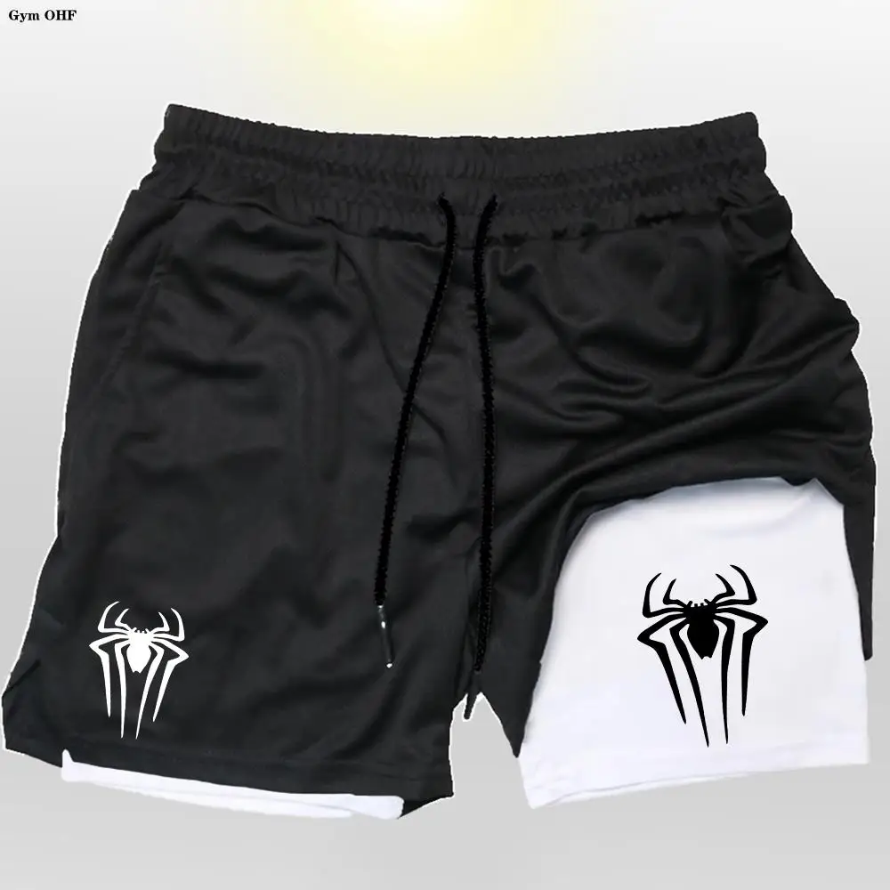 Anime Spider Print Man Gym Fitness Training Shorts Summer 2 In 1 Quick Dry Beach Jogging Shorts Outdoor Sport Short Pants 2099
Anime Spider Print Man Gym Fitness Training Shorts Summer 2 In 1 Quick Dry Beach Jogging Shorts Outdoor Sport Short Pants 2099