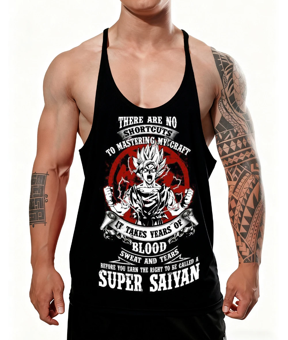 New Goku Men's Tank Top 100%Cotton Vest Japanese Anime Dragon Ball Quick - Dry Sleeveless Singlets Fitness Muscle Building top
New Goku Men's Tank Top 100%Cotton Vest Japanese Anime Dragon Ball Quick - Dry Sleeveless Singlets Fitness Muscle Building top