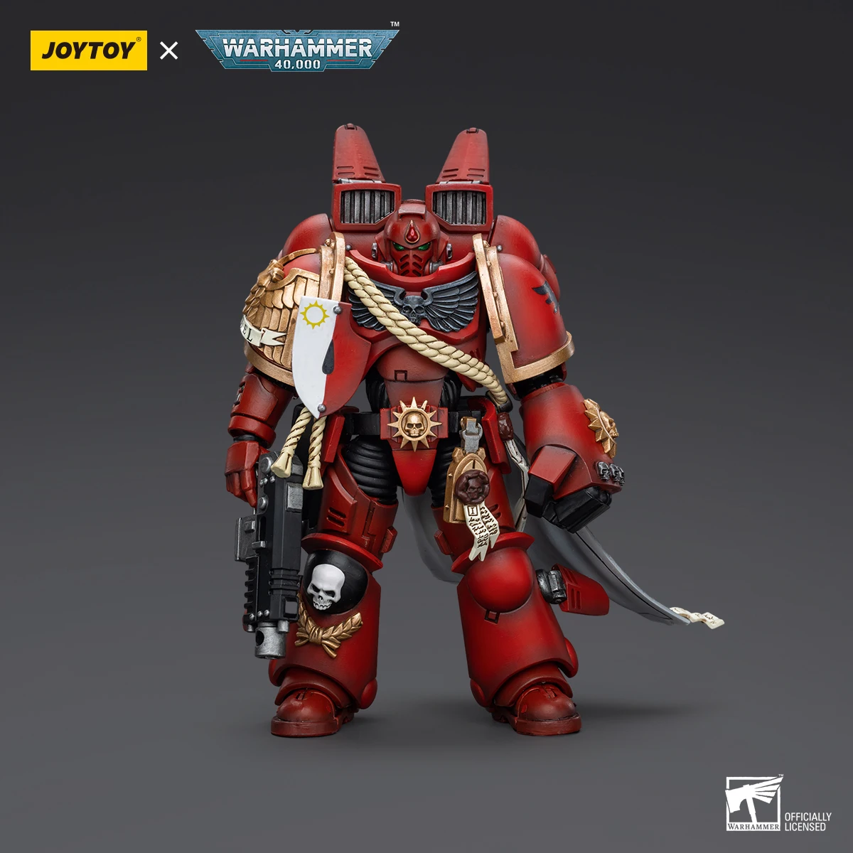 JOYTOY Warhammer 40K 1/18 Scale Blood Angels Captain With Jump Pack Action Figure Model Toys For Collection
JOYTOY Warhammer 40K 1/18 Scale Blood Angels Captain With Jump Pack Action Figure Model Toys For Collection