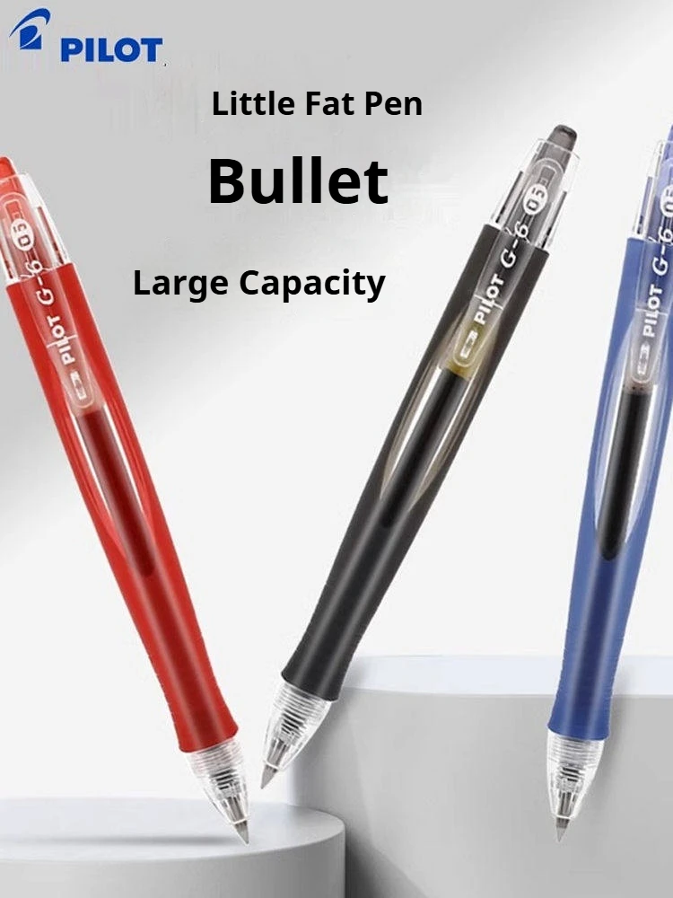 PILOT BL-G6 0.5mm Class Gel Pen,High-Capacity Carbon Black/Red/Blue Ink&Comfort Grip Barrel Long-Lasting Writing For School Home
PILOT BL-G6 0.5mm Class Gel Pen,High-Capacity Carbon Black/Red/Blue Ink&Comfort Grip Barrel Long-Lasting Writing For School Home