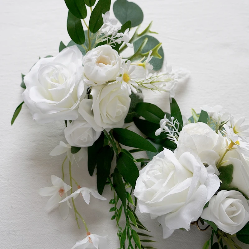 Aisle Flower Wedding Ceremony Aisle Chair Back Floral sash Decoration Wedding Chair Rose Flowers For Chairs
Aisle Flower Wedding Ceremony Aisle Chair Back Floral sash Decoration Wedding Chair Rose Flowers For Chairs