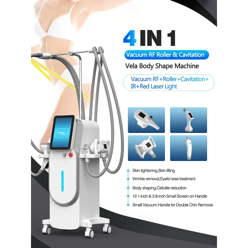Vela Roller Vacuum Cavitation Machine 40k Fat Reduction Anti-Aging Massage Weight Loss Machine Beauty Loss Device Best Seller 20
Vela Roller Vacuum Cavitation Machine 40k Fat Reduction Anti-Aging Massage Weight Loss Machine Beauty Loss Device Best Seller 20