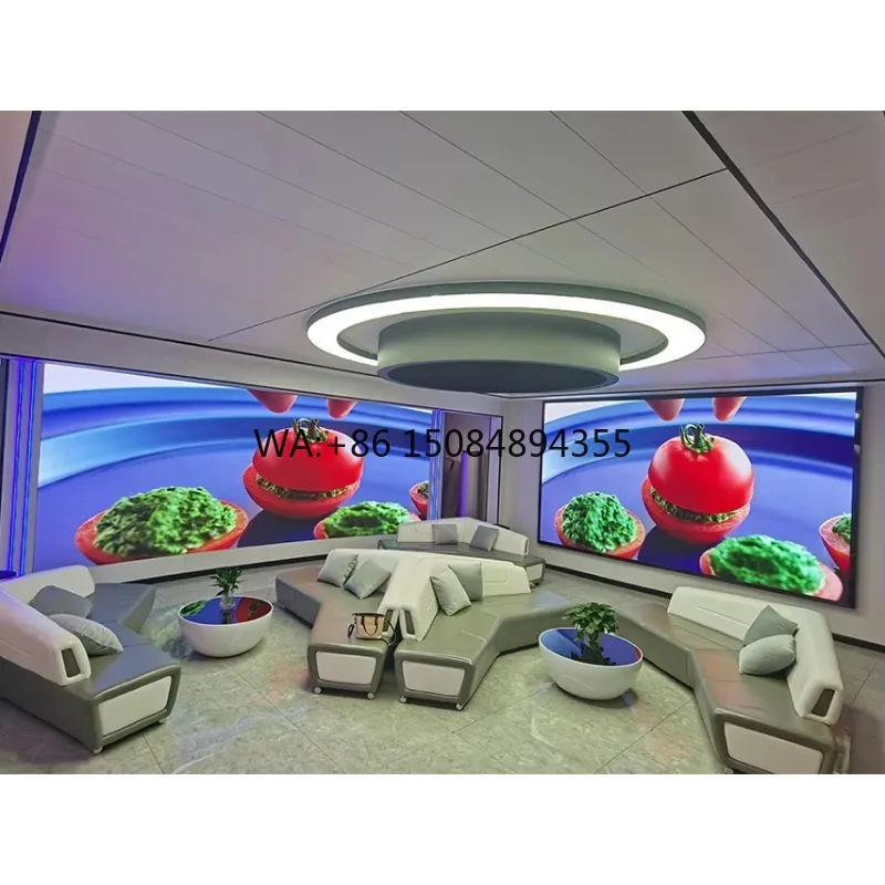 SMD P2 Indoor LED Display 4K Ultra HD-Wall Mounted 500cd Brightness Seamless Splicing for Luxury Conference Centers
SMD P2 Indoor LED Display 4K Ultra HD-Wall Mounted 500cd Brightness Seamless Splicing for Luxury Conference Centers