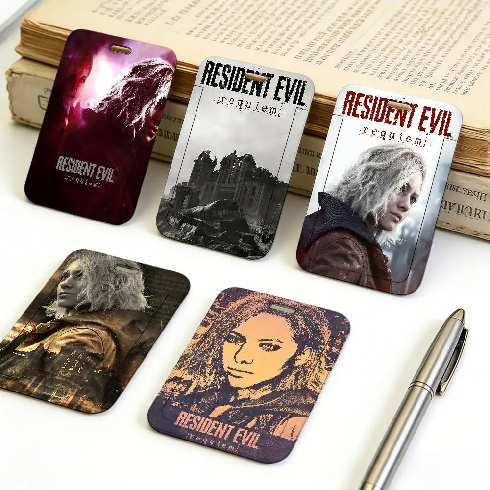 Легкий чехол для бейджа R-Requiem с мягким шнурком на шею, пластиковый держатель для карт E-EvilS-ES, обложка для офисного пропуска, именной бейдж R-ResidentS-ES
Легкий чехол для бейджа R-Requiem с мягким шнурком на шею, пластиковый держатель для карт E-EvilS-ES, обложка для офисного пропуска, именной бейдж R-ResidentS-ES