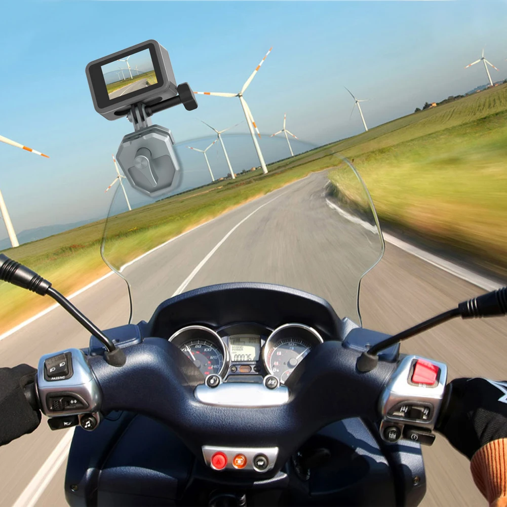 For Insta360 X5 Motorcycle Sports Camera Holder Windscreen Mount Clamp Aluminum Windshield Clip Camera Bracket For Action Camera
For Insta360 X5 Motorcycle Sports Camera Holder Windscreen Mount Clamp Aluminum Windshield Clip Camera Bracket For Action Camera