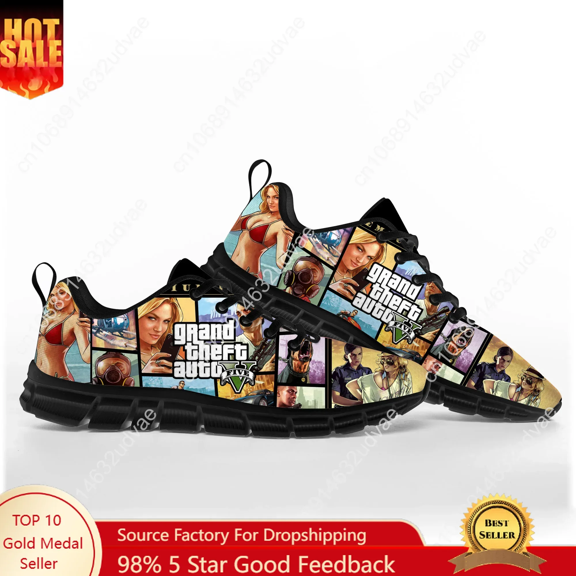 Grand Theft Auto Gta 5 Gta5 Sports Shoes Mens Teenager Sneaker Fashion High Quality Casual Custom Made High Quality Couple Shoes
Grand Theft Auto Gta 5 Gta5 Sports Shoes Mens Teenager Sneaker Fashion High Quality Casual Custom Made High Quality Couple Shoes