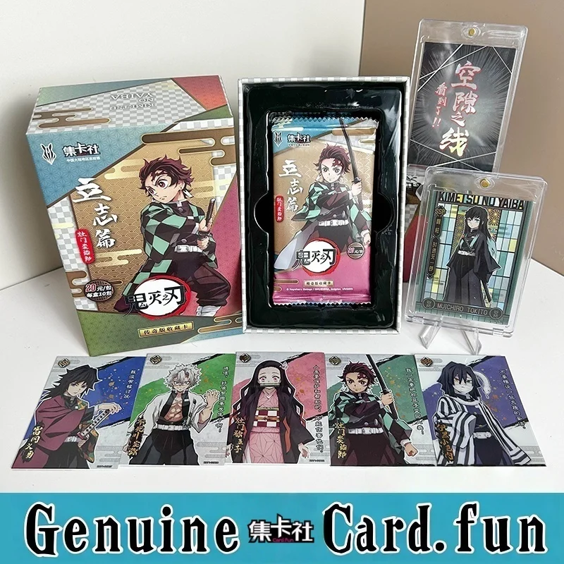 Card.Fun Demon Slayer Card New Deluxe Edition Утолщенная карта Tanjirou Nezuko Kanroji Коллекция аниме Карты Игрушки Подарки для детей
Card.Fun Demon Slayer Card New Deluxe Edition Утолщенная карта Tanjirou Nezuko Kanroji Коллекция аниме Карты Игрушки Подарки для детей