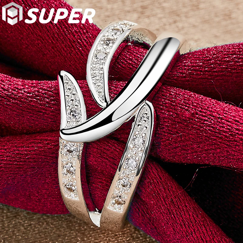 925 Sterling Silver AAAAA Zircon Ring Classic For Woman Fashion Wedding Engagement Party Gift Charm Jewelry
925 Sterling Silver AAAAA Zircon Ring Classic For Woman Fashion Wedding Engagement Party Gift Charm Jewelry