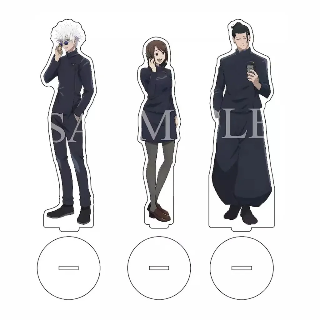 Anime Gojo Satoru Ieiri Shoko Geto Suguru Game 2 Acrylic Stand Doll Figure Model Plate Cosplay Toy For Gift
Anime Gojo Satoru Ieiri Shoko Geto Suguru Game 2 Acrylic Stand Doll Figure Model Plate Cosplay Toy For Gift