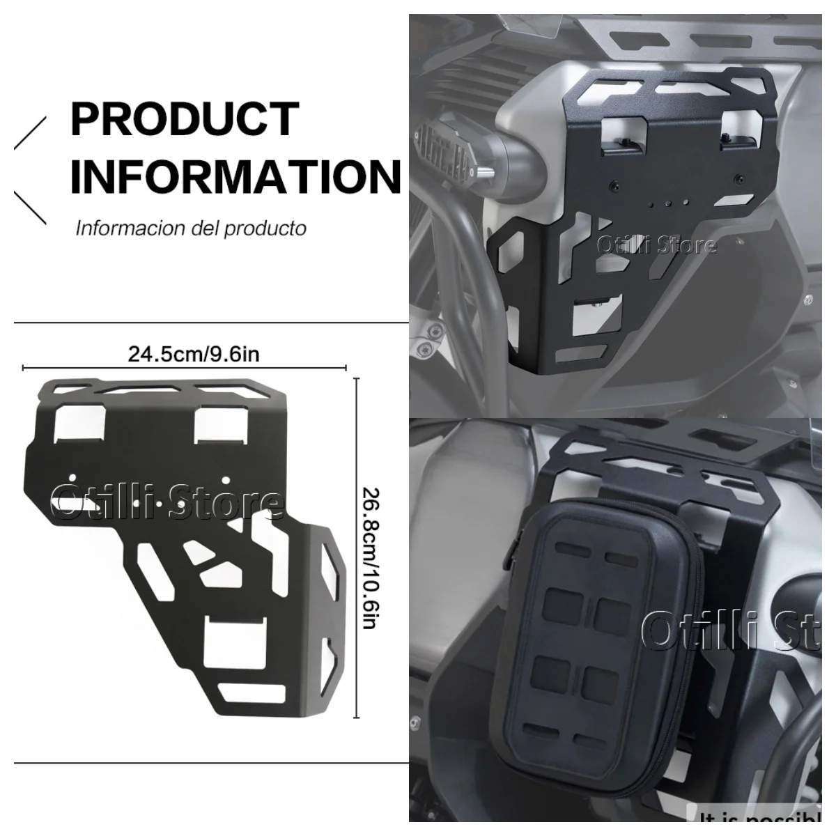 For BMW R 1300 GS Adventure GS1300 R1300GS ADV Motorcycle Luggage Rack Side Pocket Bracket Fuel Tank Side Carrier Mount Holder
For BMW R 1300 GS Adventure GS1300 R1300GS ADV Motorcycle Luggage Rack Side Pocket Bracket Fuel Tank Side Carrier Mount Holder