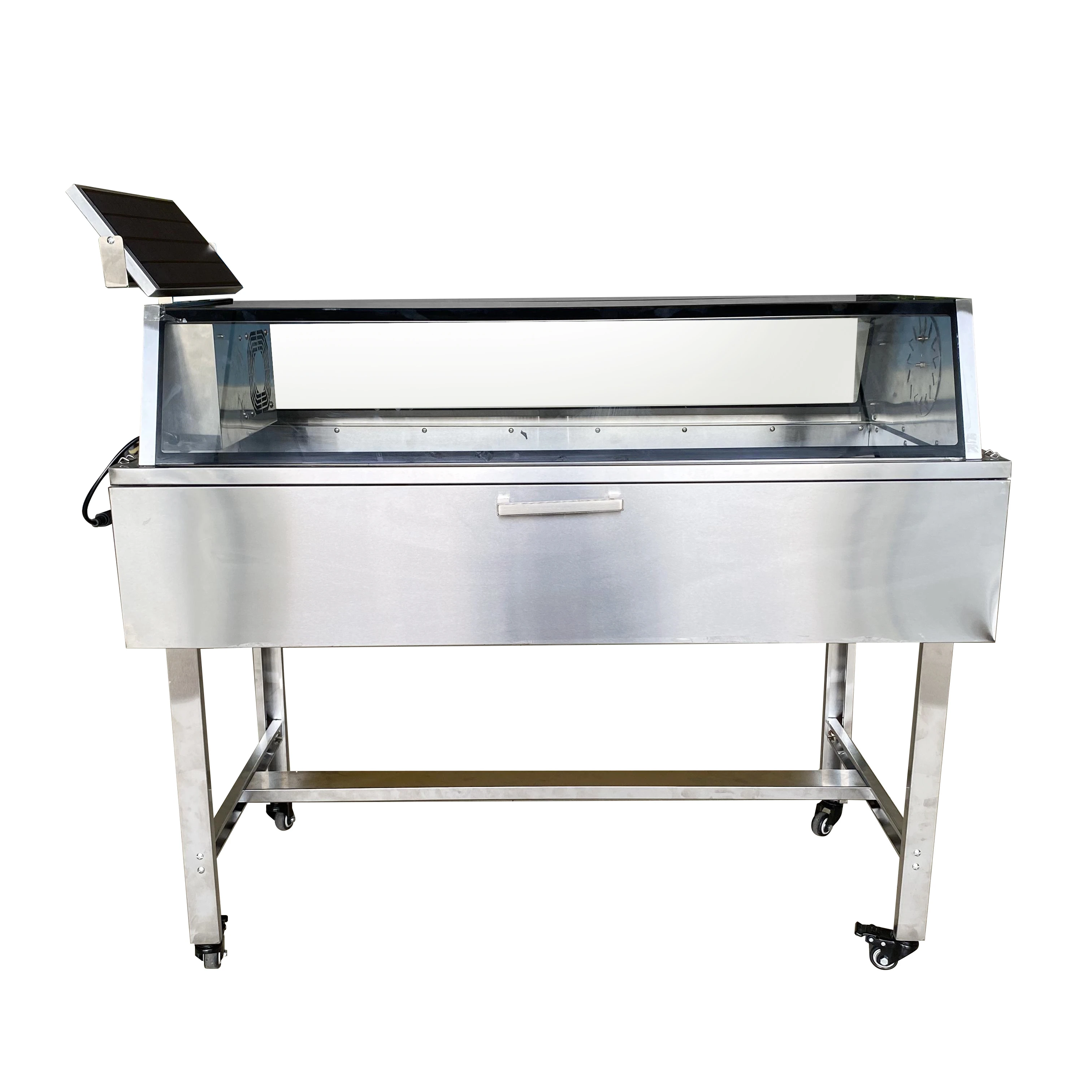 6 Trays Electric Solar Dual Power Stainless Steel Solar Energy Vegetable Dehydrator Solar Dehydrator Machine
6 Trays Electric Solar Dual Power Stainless Steel Solar Energy Vegetable Dehydrator Solar Dehydrator Machine