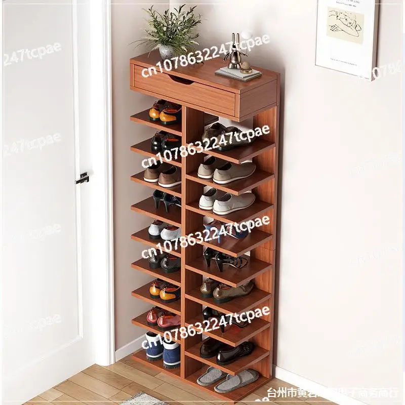 The shoe rack enters door at door, simple multi-layer wooden shoe , dust-proof storage for household use
The shoe rack enters door at door, simple multi-layer wooden shoe , dust-proof storage for household use