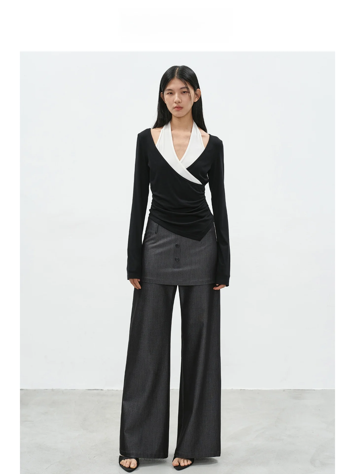 Женские повседневные брюки с высокой талией и расклешенными штанинами, новый дизайн, весенние прямые брюки, удобные свободные брюки с высокой талией для женщин
Женские повседневные брюки с высокой талией и расклешенными штанинами, новый дизайн, весенние прямые брюки, удобные свободные брюки с высокой талией для женщин