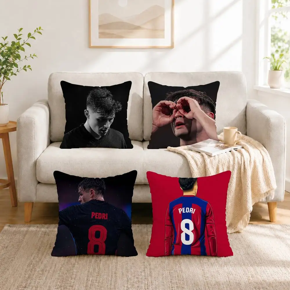 B-Basketball star Pedri Pillow Case Square Double-Sided Sofa Cushion Cover Bedroom Bedside Pillow Gift
B-Basketball star Pedri Pillow Case Square Double-Sided Sofa Cushion Cover Bedroom Bedside Pillow Gift