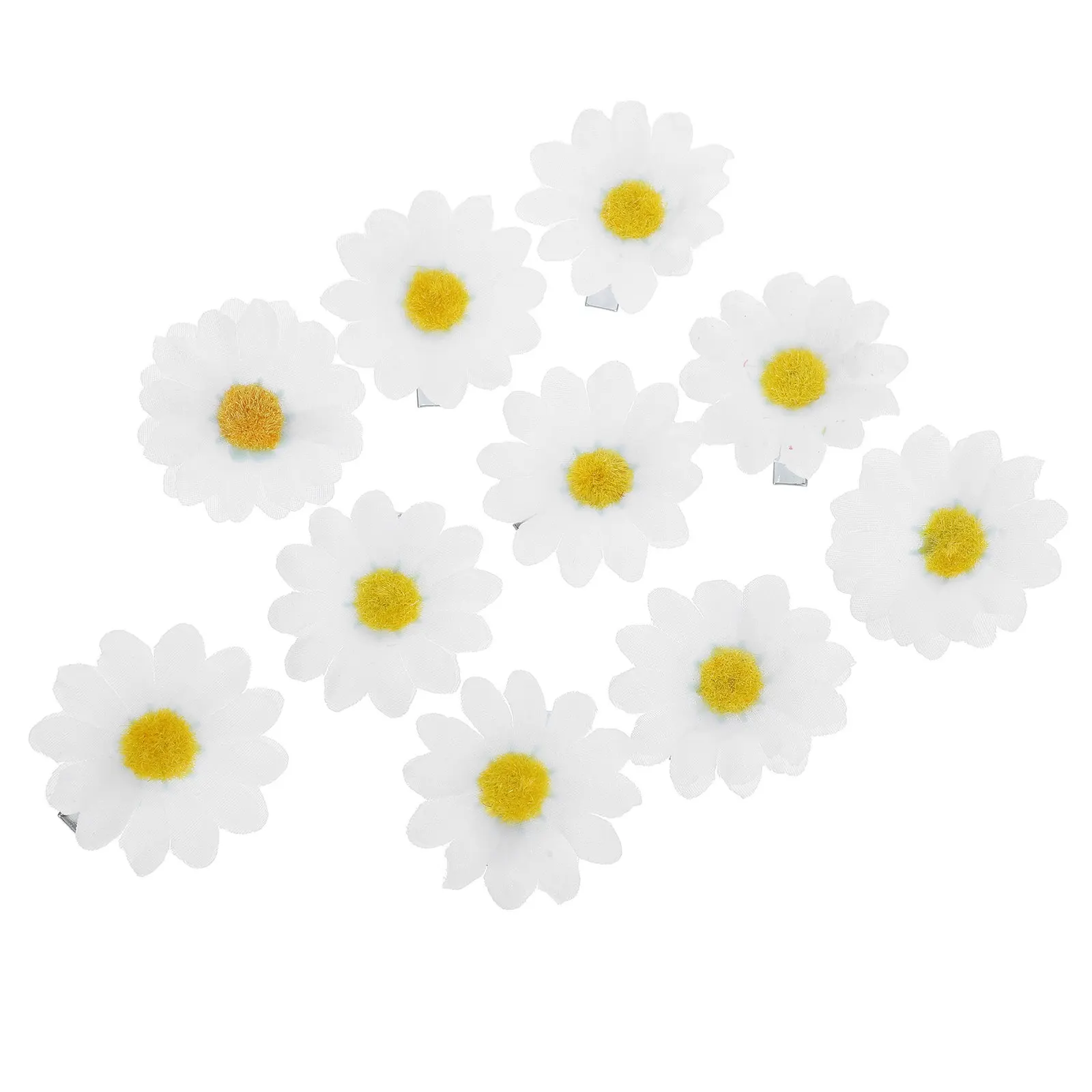 10Pcs Daisy Hair Clips for Ladies and Stylish Elegant Hair Pins with Dainty Flower Design Perfect for Wedding Daily Wear
10Pcs Daisy Hair Clips for Ladies and Stylish Elegant Hair Pins with Dainty Flower Design Perfect for Wedding Daily Wear