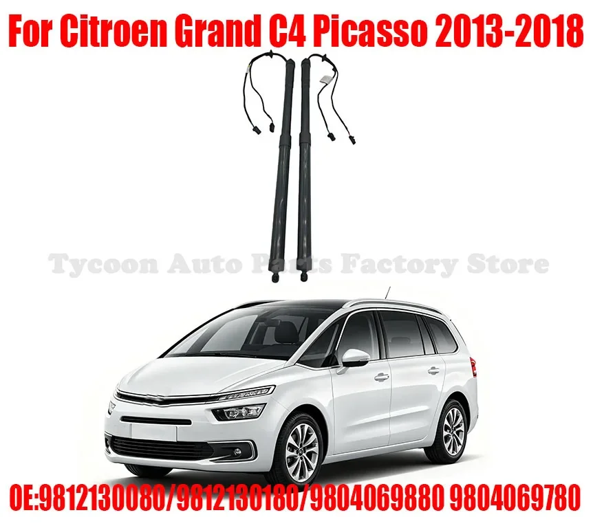 Electric Tailgate Lift Support Strut For Citroen Grand C4 Picasso 2013-2018 OE 9812130080 9812130180 9804069880 9804069780
Electric Tailgate Lift Support Strut For Citroen Grand C4 Picasso 2013-2018 OE 9812130080 9812130180 9804069880 9804069780