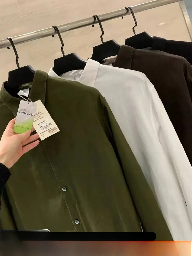 Linen Rayon Long Sleeve Casual Shirt Men's Pure Color Stylish Standard Fit Breathable Summer Fashion Button up
Linen Rayon Long Sleeve Casual Shirt Men's Pure Color Stylish Standard Fit Breathable Summer Fashion Button up