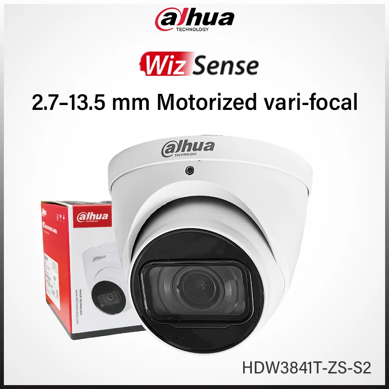Камера Dahua 4K с моторизованным зумом, объектив 2.7–13.5 мм, ночное видение ИК 40 м, интеллектуальное обнаружение движения, защита периметра HDW3841T-ZS-S2
Камера Dahua 4K с моторизованным зумом, объектив 2.7–13.5 мм, ночное видение ИК 40 м, интеллектуальное обнаружение движения, защита периметра HDW3841T-ZS-S2