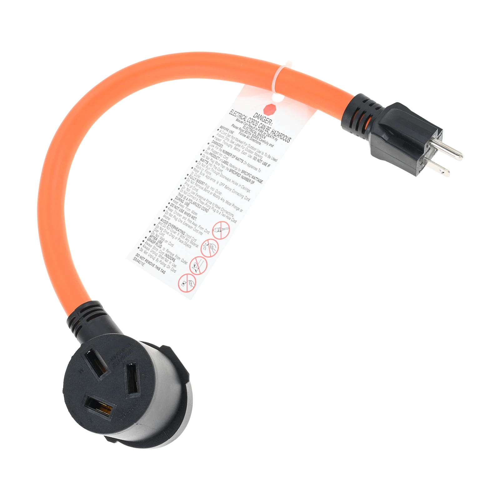 Адаптер-кабель для сушилки NEMA 5-15P на 10-50R, 1.5 фута, 110В 15А, 3-контактный штекер для электроплиты, для устройств 110В, кабель питания для электромобилей
Адаптер-кабель для сушилки NEMA 5-15P на 10-50R, 1.5 фута, 110В 15А, 3-контактный штекер для электроплиты, для устройств 110В, кабель питания для электромобилей