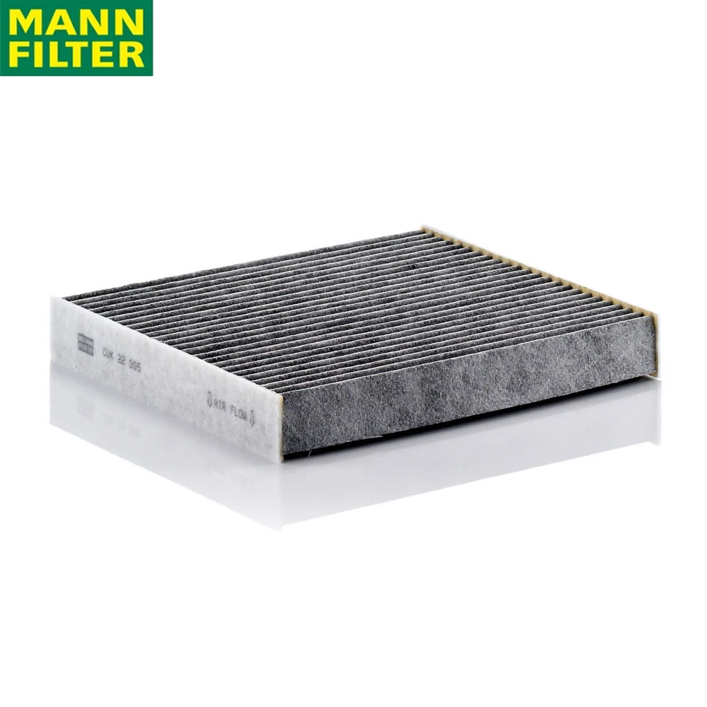 MANN FILTER CUK22005 Воздушный фильтр с активированным углем для PORSCHE Panamera Эффективное устранение запахов 970.573.623.00
MANN FILTER CUK22005 Воздушный фильтр с активированным углем для PORSCHE Panamera Эффективное устранение запахов 970.573.623.00