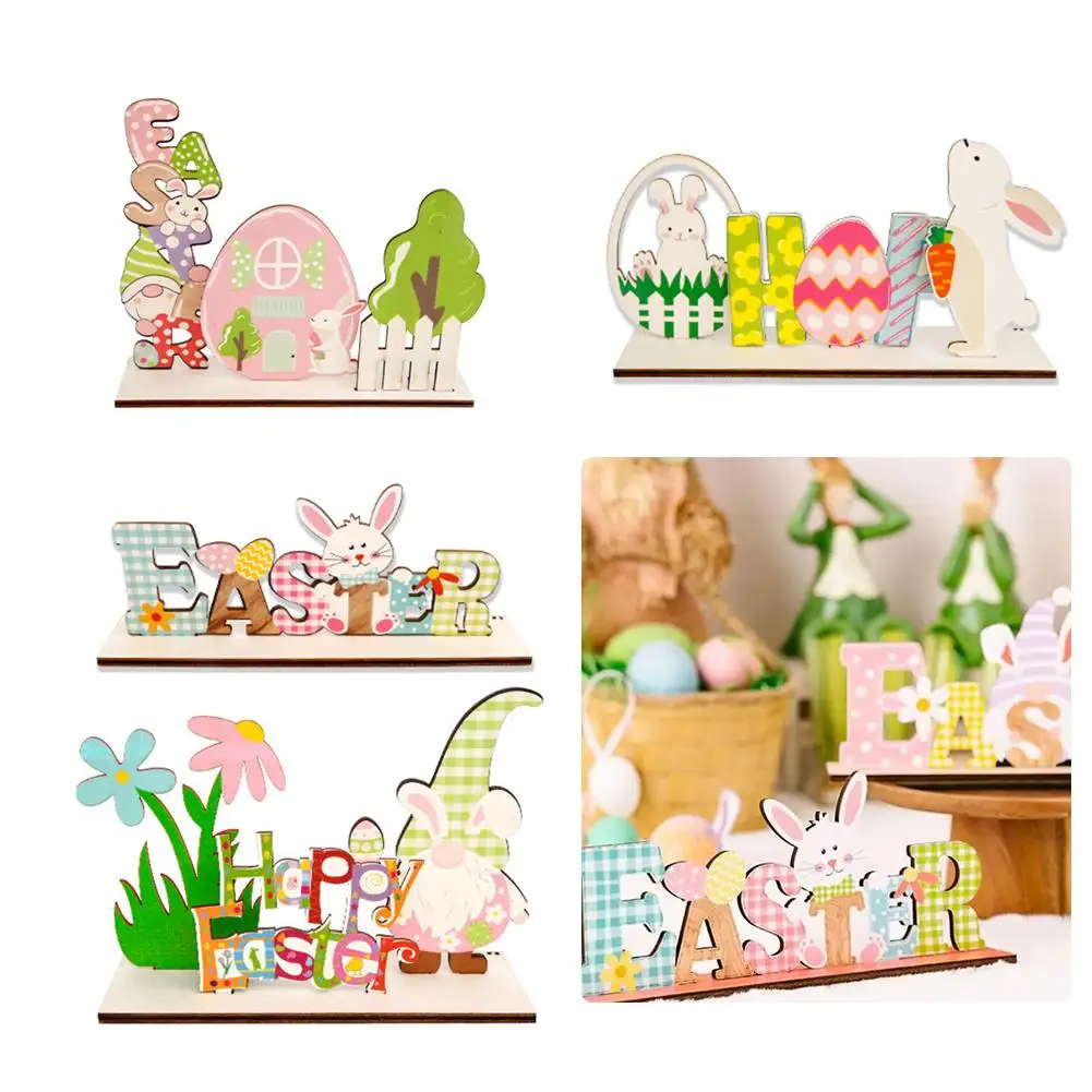 Easter Bunny Table Decoration Wooden Sign Easter Spring Egg Flower Ornament Dining Room Tabletop Decoration 2025 Party Decor
Easter Bunny Table Decoration Wooden Sign Easter Spring Egg Flower Ornament Dining Room Tabletop Decoration 2025 Party Decor