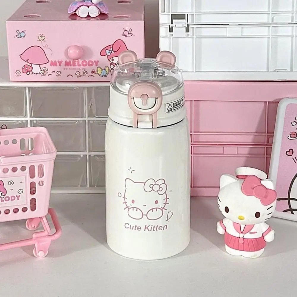 Вакуумная чашка Hello Kitty Sanrio, портативная соломенная чашка из нержавеющей стали 316 с мультяшным принтом
Вакуумная чашка Hello Kitty Sanrio, портативная соломенная чашка из нержавеющей стали 316 с мультяшным принтом