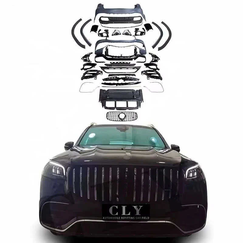 Обвесы для 2020+ GLS X167 Facelift GLS63, передние автомобильные бамперы, решетка, задние автомобильные бамперы, наконечники диффузора арки колеса 
Обвесы для 2020+ GLS X167 Facelift GLS63, передние автомобильные бамперы, решетка, задние автомобильные бамперы, наконечники диффузора арки колеса