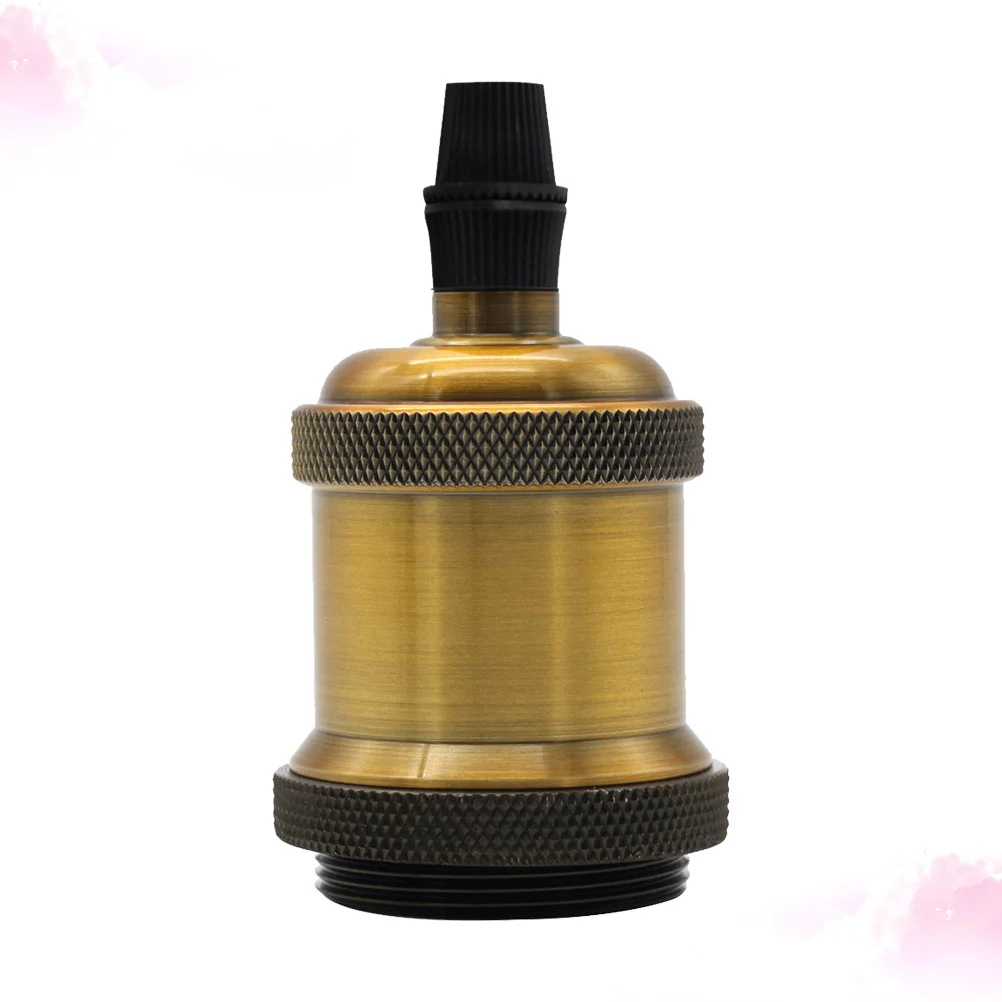 E27 Lamp Base Retro Screw Socket Vintage Edison Bulb Holder Matte Bronze Ceiling Light Adapter Replacement Lamp Bases
E27 Lamp Base Retro Screw Socket Vintage Edison Bulb Holder Matte Bronze Ceiling Light Adapter Replacement Lamp Bases