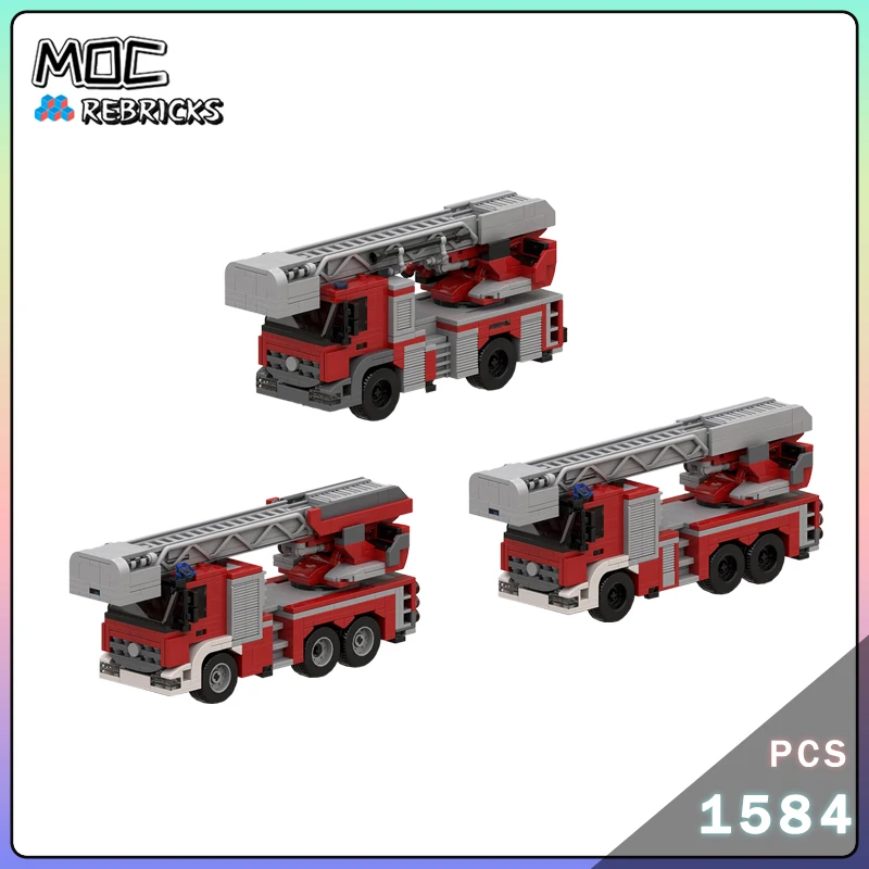 MOC City Series Amsterdam Papendrecht Utrecht Fire Ladder Truck Building Block Model Kits DIY Assembling Senior Bricks Toys Gift
MOC City Series Amsterdam Papendrecht Utrecht Fire Ladder Truck Building Block Model Kits DIY Assembling Senior Bricks Toys Gift