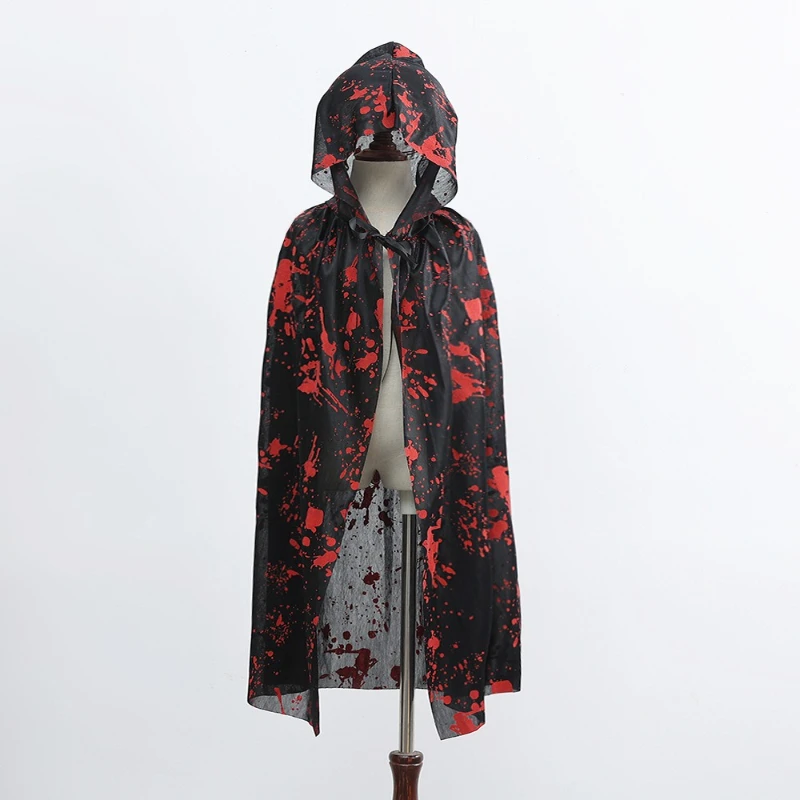 Halloween All-Purpose Cape with Bloodstains Children's and Adult Witch's Cloak Party Performance Cosplay Cape Costume Prop
Halloween All-Purpose Cape with Bloodstains Children's and Adult Witch's Cloak Party Performance Cosplay Cape Costume Prop