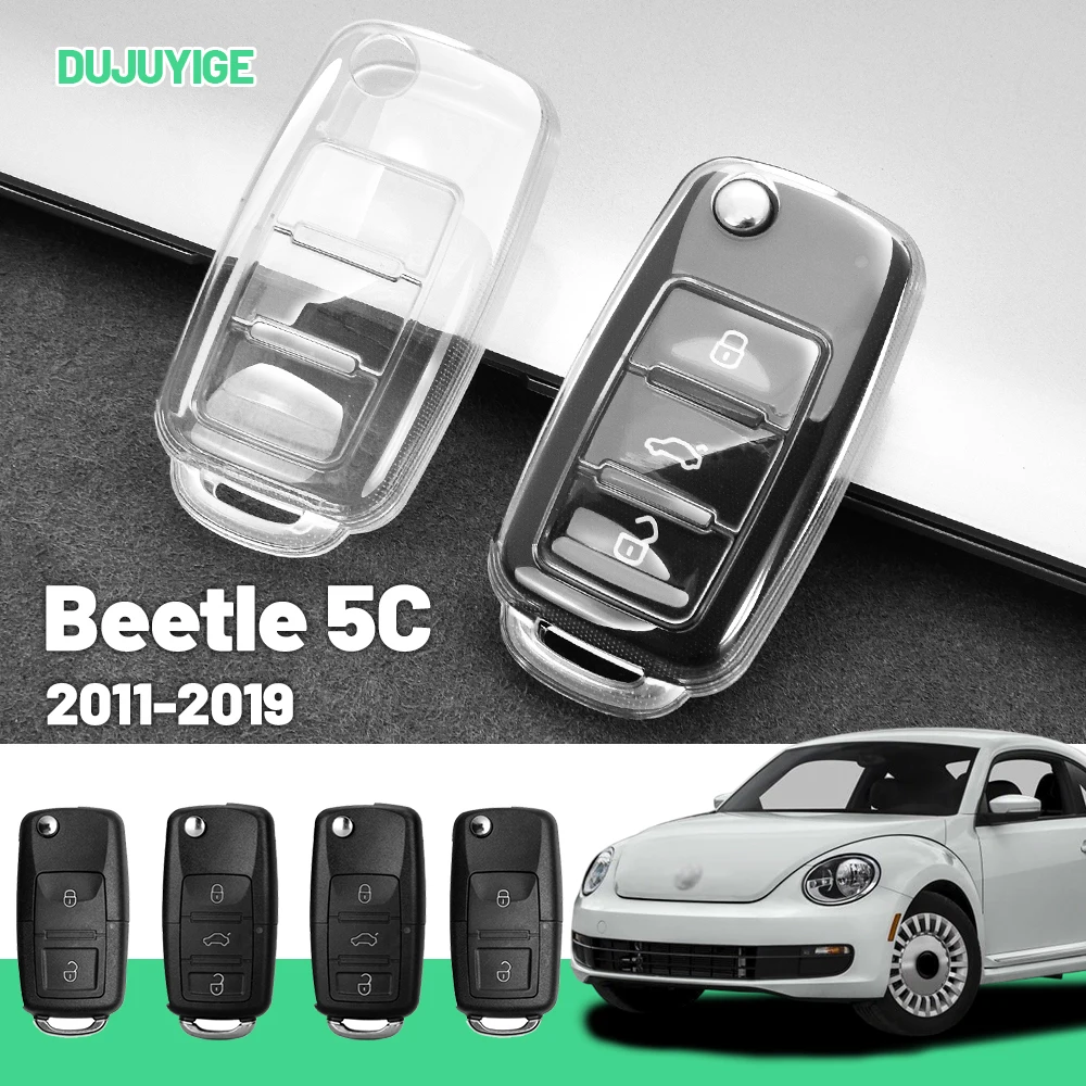 Прозрачный чехол для автомобильного ключа из ТПУ для VW Beetle 5C 2011-2019, защитный чехол для брелока, автоаксессуары 2012 2013 2014 2015 2016 2017
Прозрачный чехол для автомобильного ключа из ТПУ для VW Beetle 5C 2011-2019, защитный чехол для брелока, автоаксессуары 2012 2013 2014 2015 2016 2017