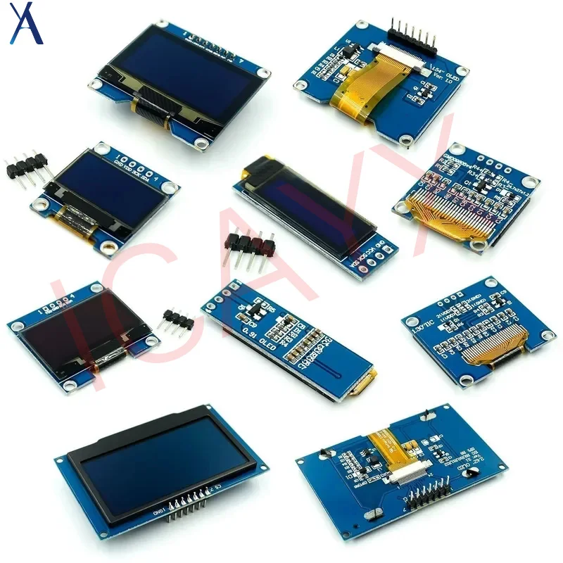 0.91 0.96 1.3 1.54 2.42 inch IIC Serial White blue OLED Display Module 128X64 I2C 12864 LCD for Arduino
0.91 0.96 1.3 1.54 2.42 inch IIC Serial White blue OLED Display Module 128X64 I2C 12864 LCD for Arduino