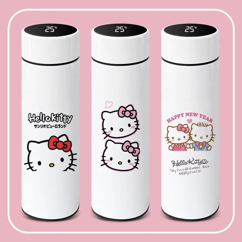 Sanrio термос чашка Hello Kitty дисплей температуры Красивая Прямая чашка для напитков подарок для девушки студентки мультяшный милый мультяшный Y2K Kt
Sanrio термос чашка Hello Kitty дисплей температуры Красивая Прямая чашка для напитков подарок для девушки студентки мультяшный милый мультяшный Y2K Kt