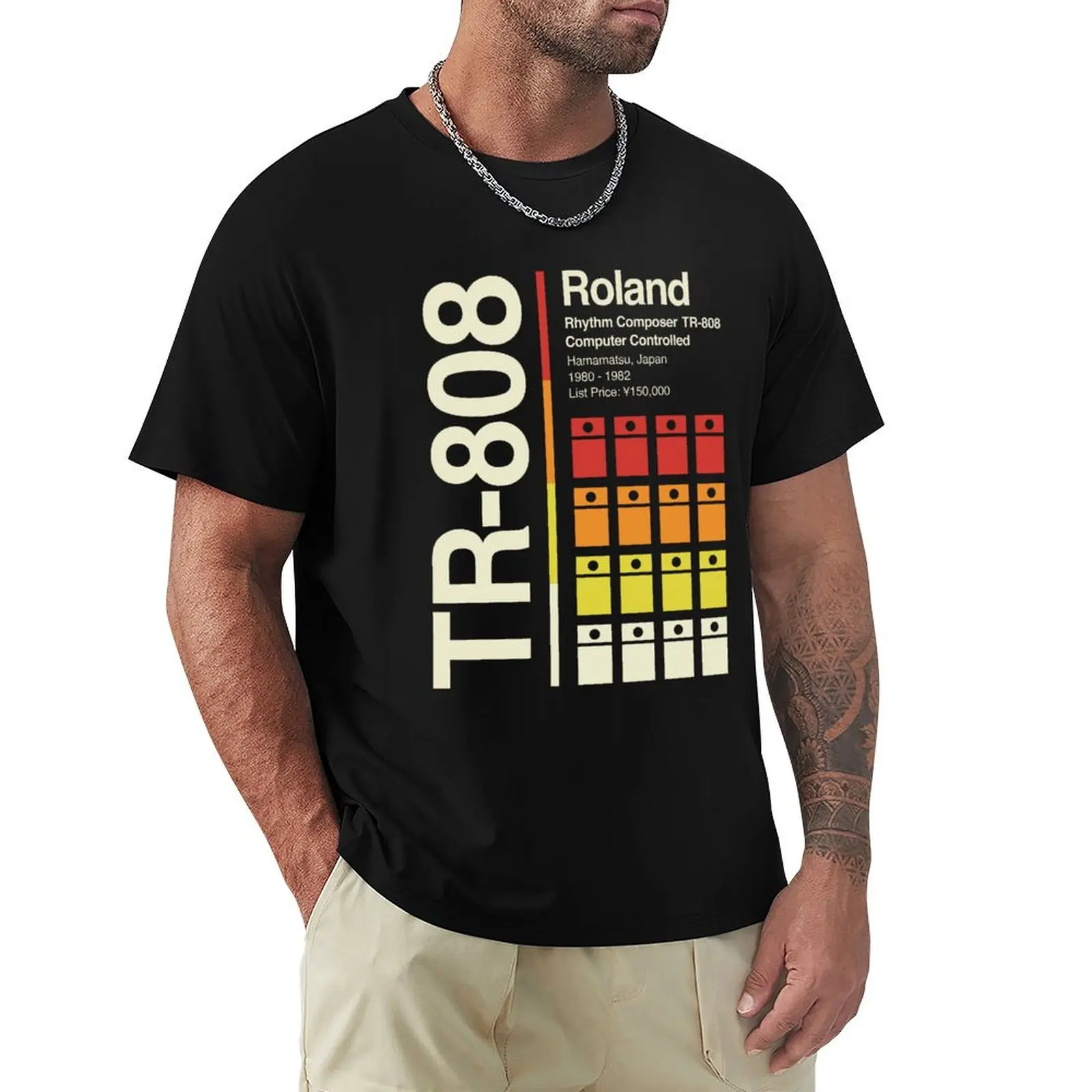 TR-808 Vertical T-Shirt Moisture Control Sports Tee
TR-808 Vertical T-Shirt Moisture Control Sports Tee