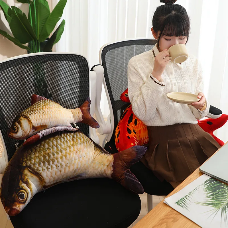 Simulation Fish Shark Lumbar Soft Plush Pillow Stuffed Underwater Animal Back Support Cushion Decor Plushie for Sofa Chair Gift
Simulation Fish Shark Lumbar Soft Plush Pillow Stuffed Underwater Animal Back Support Cushion Decor Plushie for Sofa Chair Gift