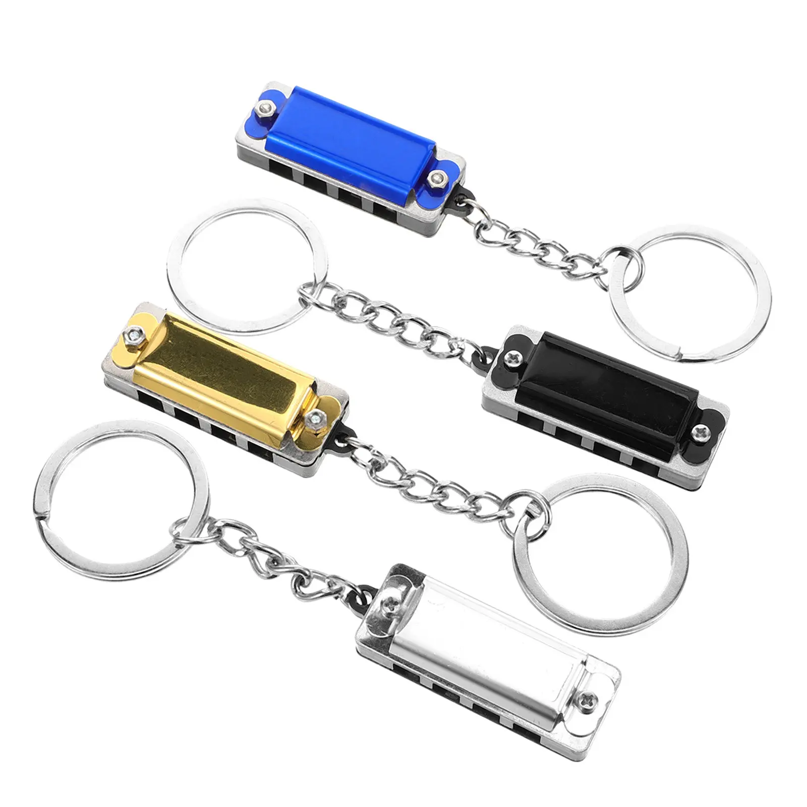 4Pcs Mini Harmonica Keychain 4 Hole 8 Tone Portable Musical Pendant for Kids Beginners Students Early Music Education Bag
4Pcs Mini Harmonica Keychain 4 Hole 8 Tone Portable Musical Pendant for Kids Beginners Students Early Music Education Bag