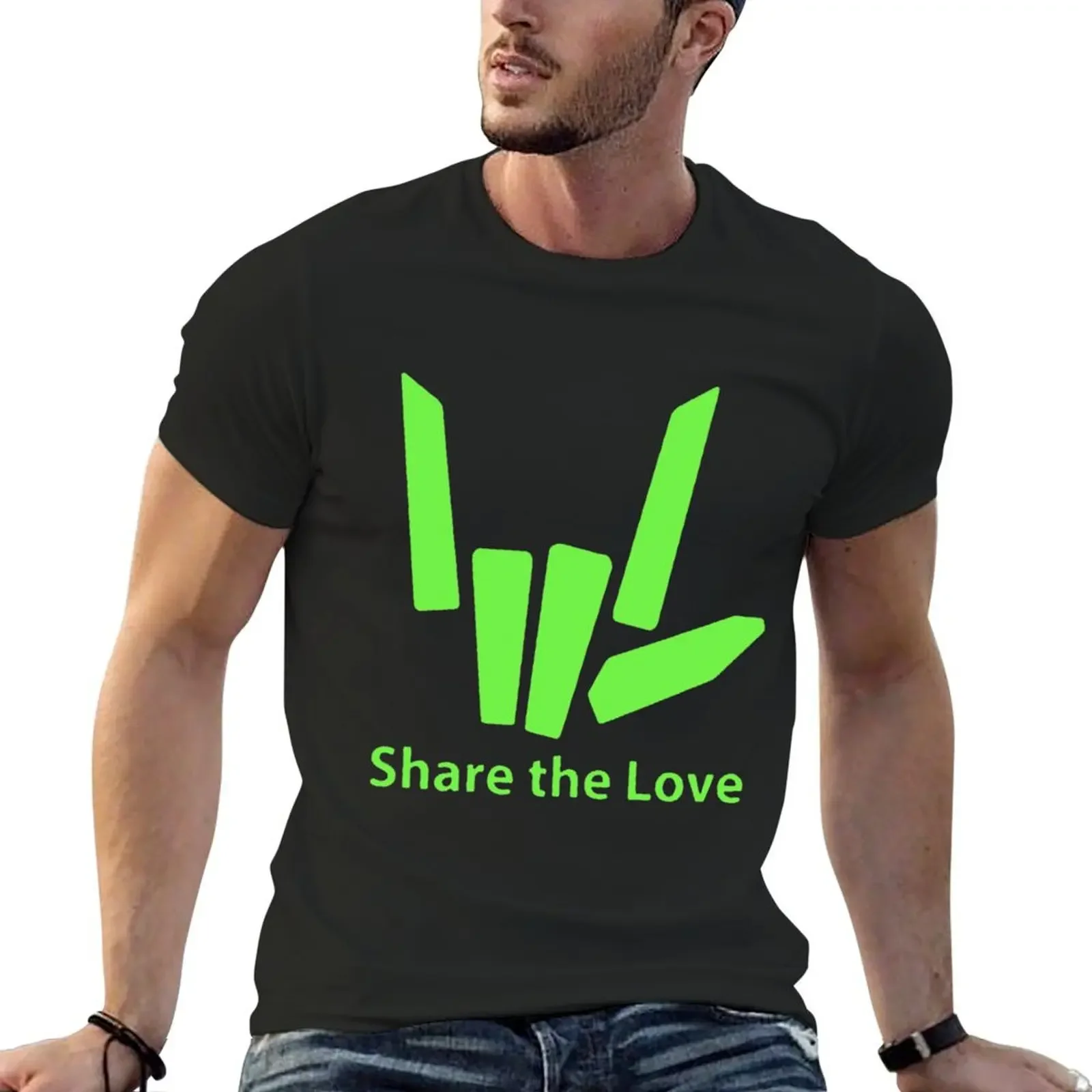 Original share The Love , Share The Love green T-Shirt tops vintage clothes man t shirt summer tops designer t shirt men
Original share The Love , Share The Love green T-Shirt tops vintage clothes man t shirt summer tops designer t shirt men
