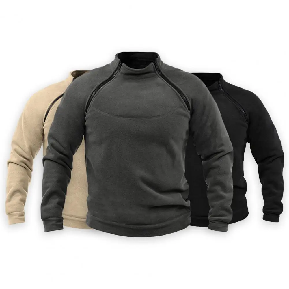 Breathable Sweatshirt Men Fall Sweatshirt Stylish Men's Winter Sweatshirts Warm Stand Collar Protection Loose Fit for Daily
Breathable Sweatshirt Men Fall Sweatshirt Stylish Men's Winter Sweatshirts Warm Stand Collar Protection Loose Fit for Daily