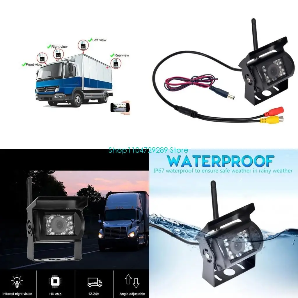 D8KE Waterproof Wide Rear View Camera For Vehicles With Night Visibilities And WiFi
D8KE Waterproof Wide Rear View Camera For Vehicles With Night Visibilities And WiFi