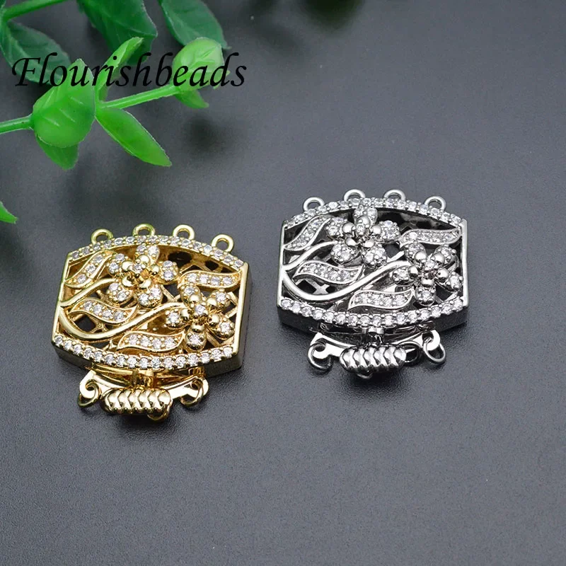 5set High Quality Nickel Free Flower Rectangle Shape 4 Loops Box Clasps For Multi Rows Necklace Bracelets Making
5set High Quality Nickel Free Flower Rectangle Shape 4 Loops Box Clasps For Multi Rows Necklace Bracelets Making