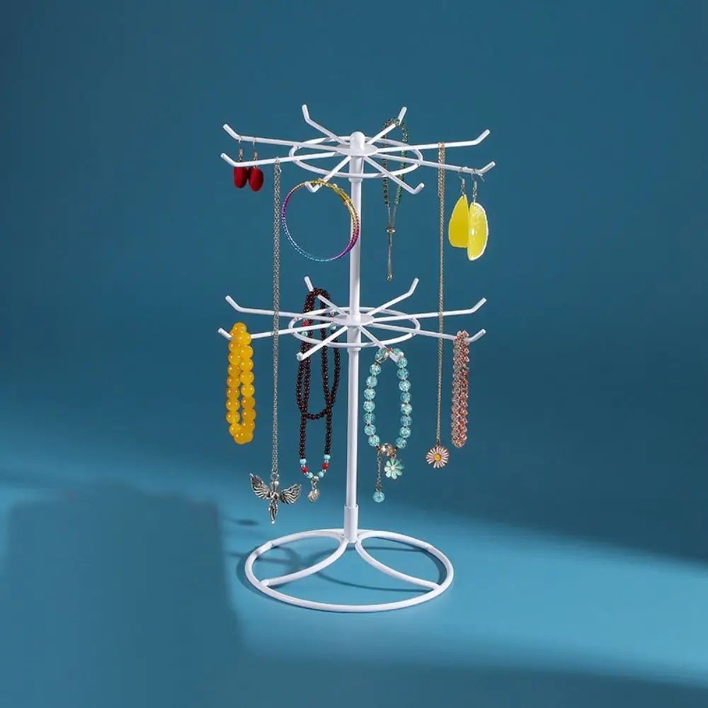 2 Tier Jewelry Display Stand Metal Earrings Rings Display Organizer Black White Trinkets Display Rack Bracelets Storage
2 Tier Jewelry Display Stand Metal Earrings Rings Display Organizer Black White Trinkets Display Rack Bracelets Storage